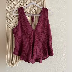 Free people V neck top